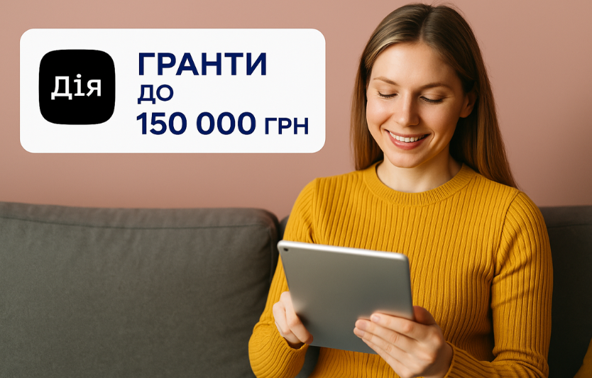 Гранти до 150 000 грн для молоді до 25 років: подача через «Дію»